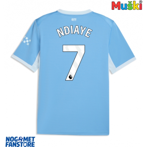 Manchester City Iliman Ndiaye #7 Domaci Dres 2026-27 Kratak Rukav